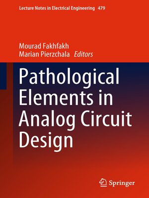 cover image of Pathological Elements in Analog Circuit Design